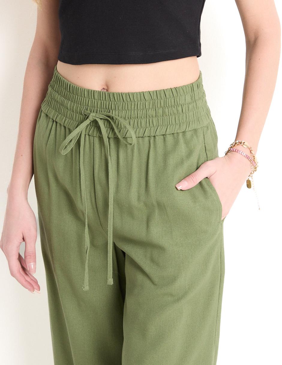 Pantalón relaxed amplio para mujer 4