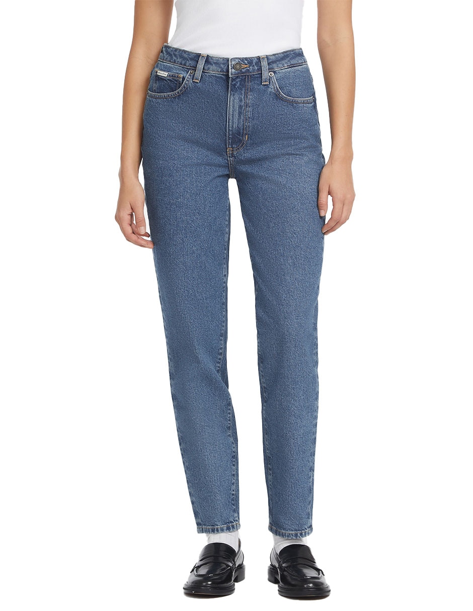 Jeans mom para mujer