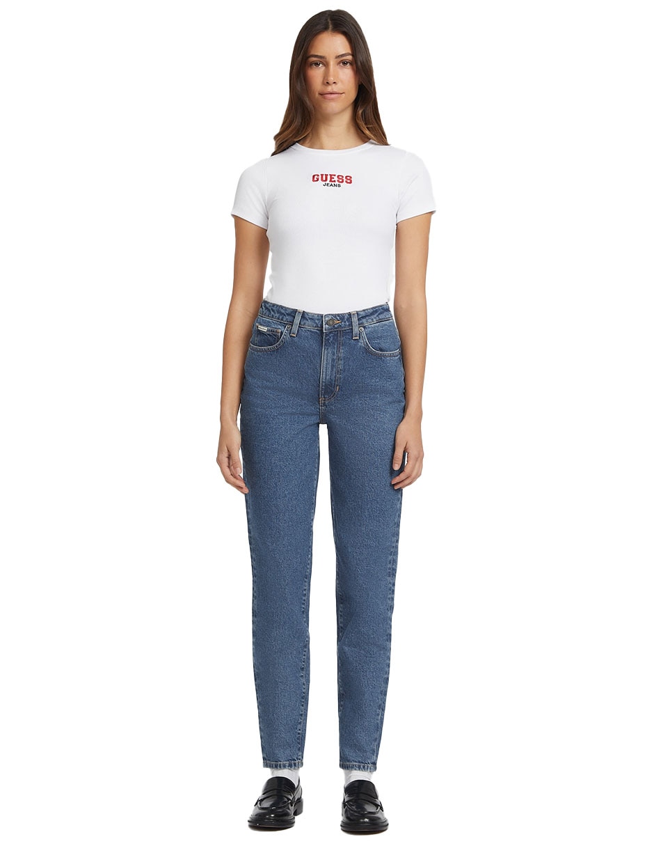 Jeans mom para mujer 2