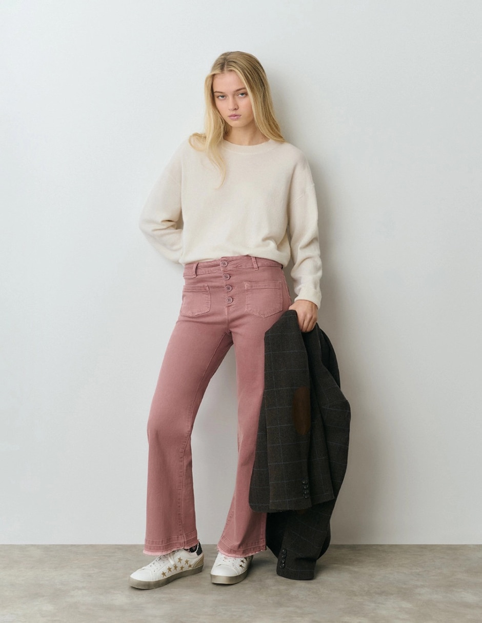 Pantalón regular para mujer 3