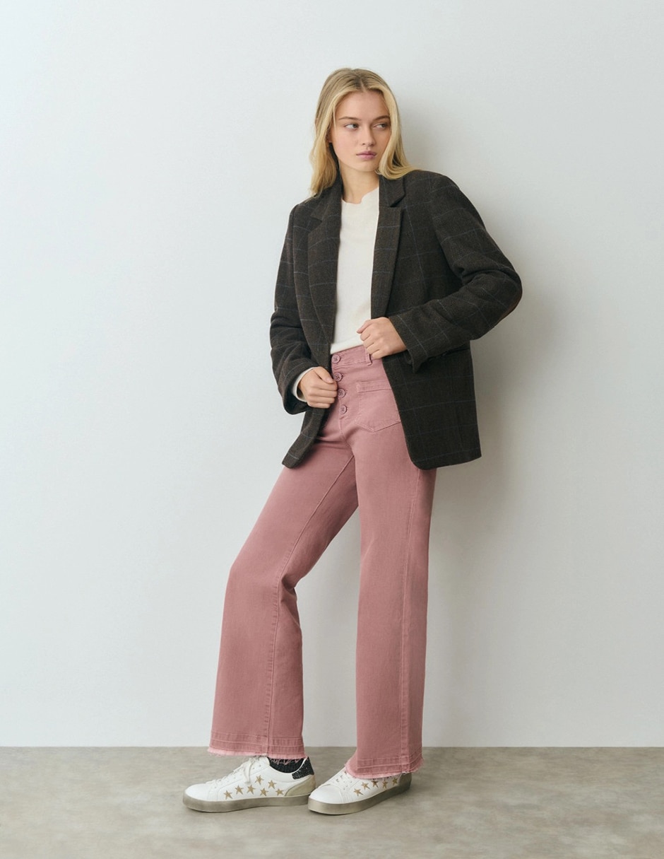 Pantalón regular para mujer 4