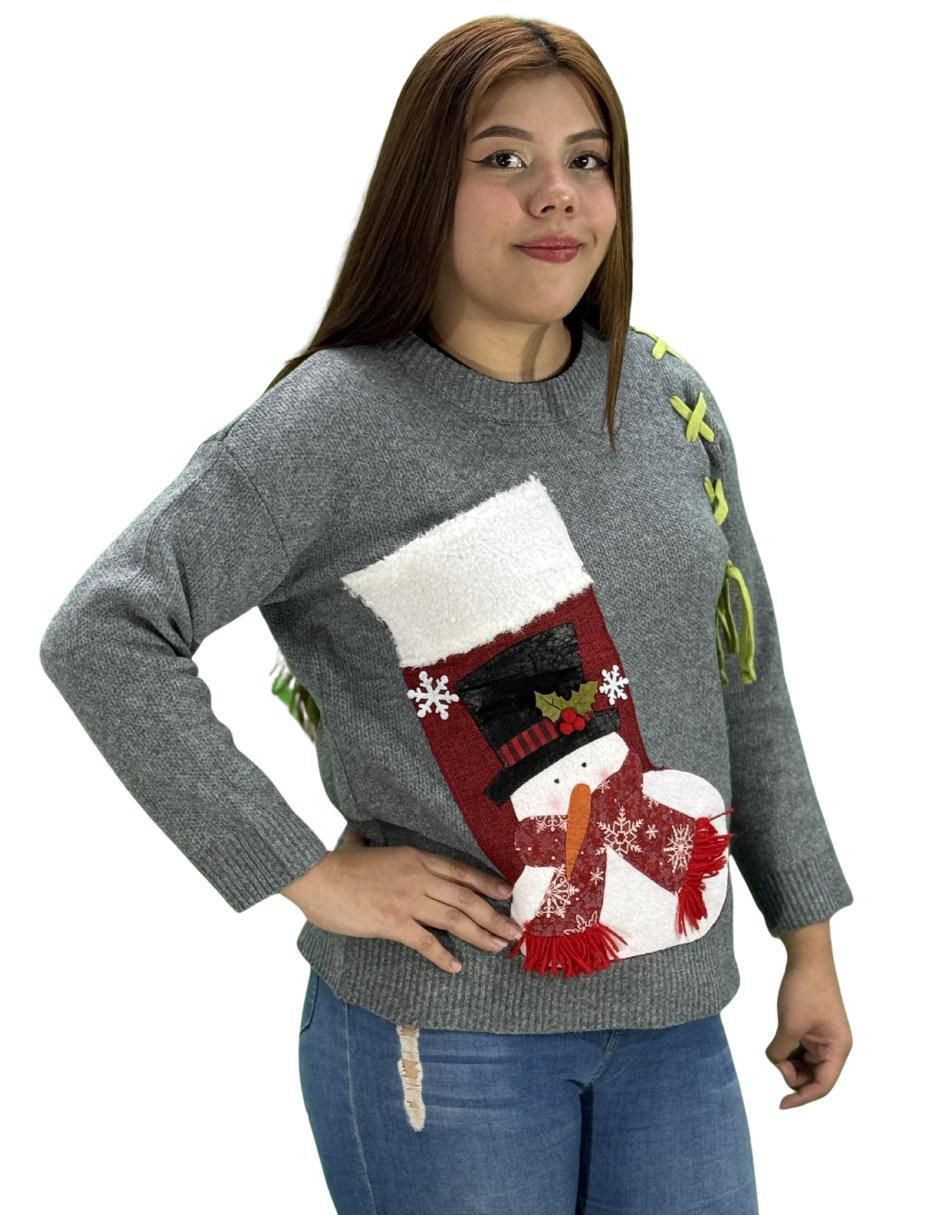 Sueter Mujer Outfit Con SuÃ©ter NavideÃ±o Sweaters NavideÃ±os