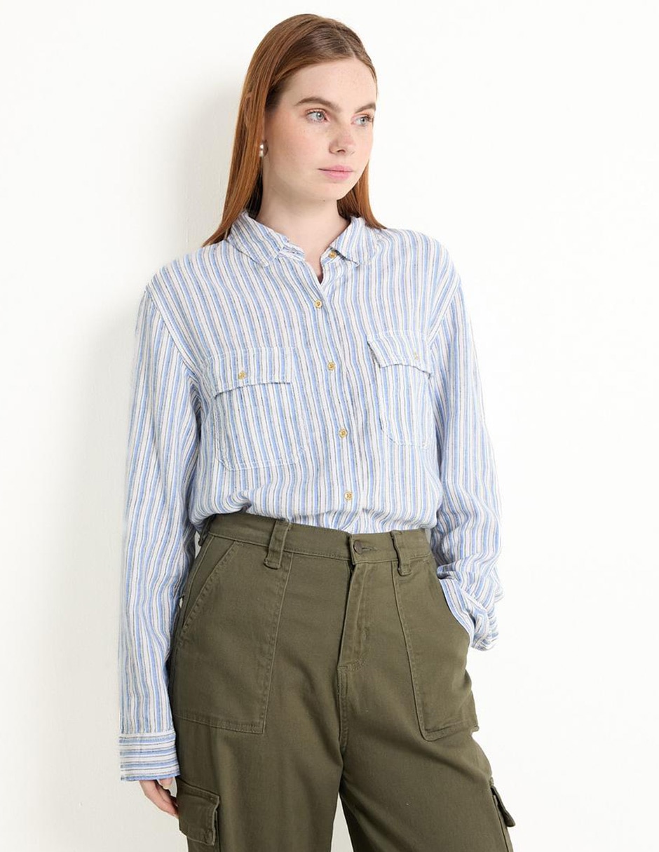 Blusa manga larga para mujer 1
