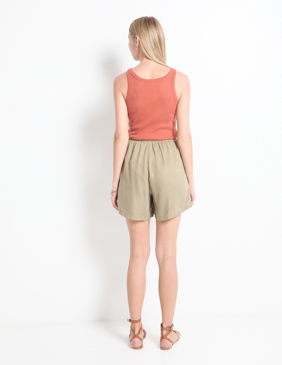 SHORT ONLY 15312492, XCH, VERDE OLIVO