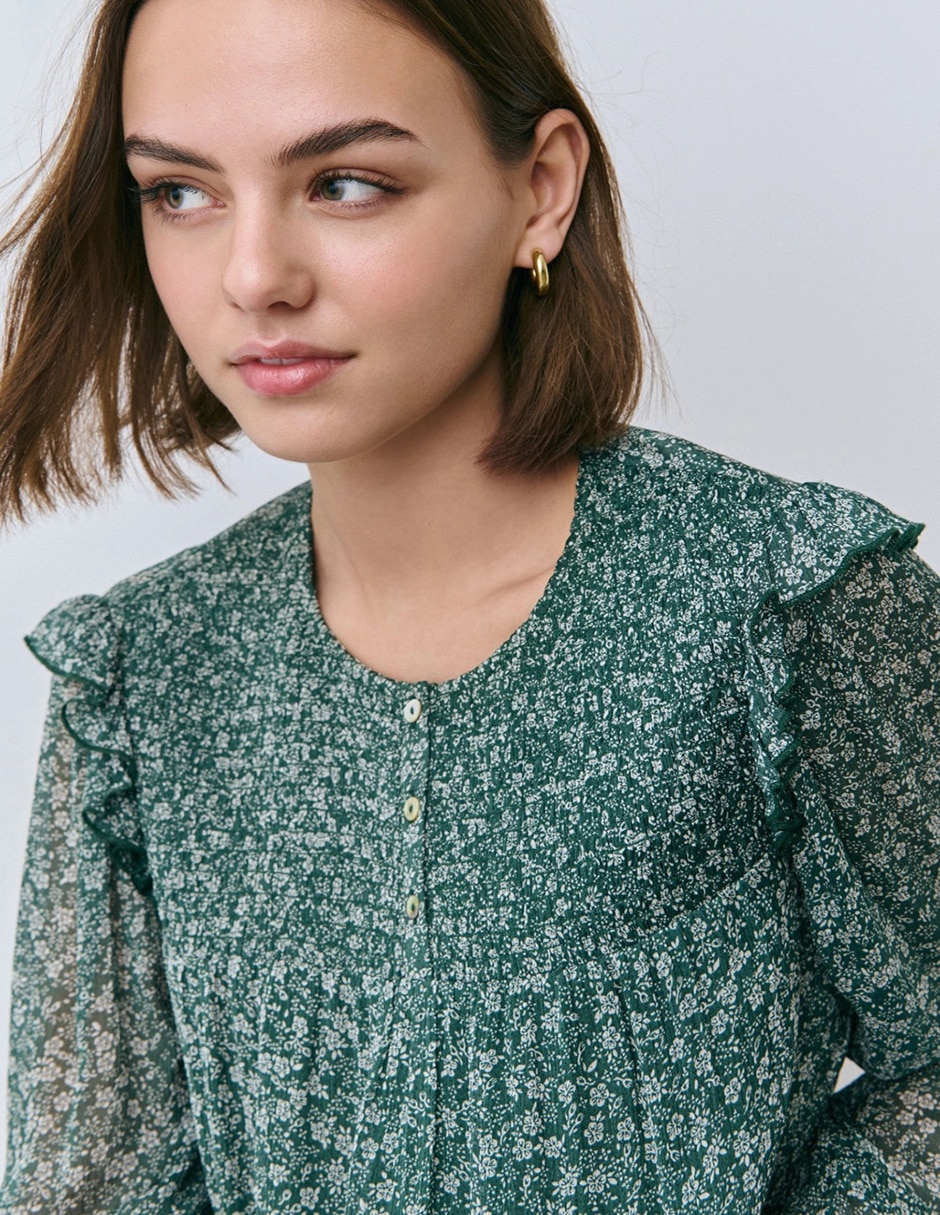 Blusa manga larga para mujer 2