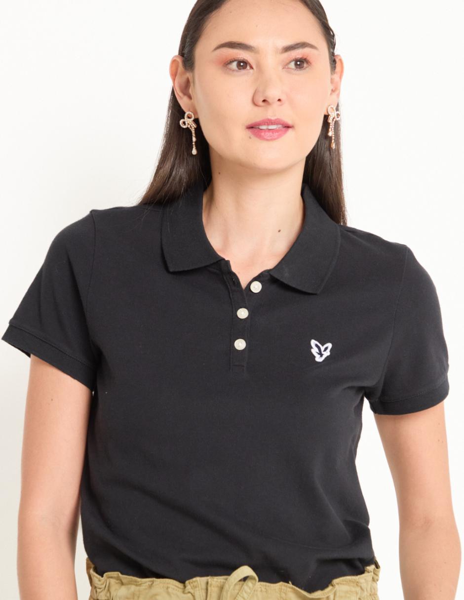 Playera tipo polo para mujer 4