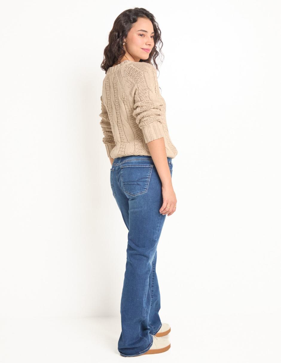 Jeans straight para mujer 5