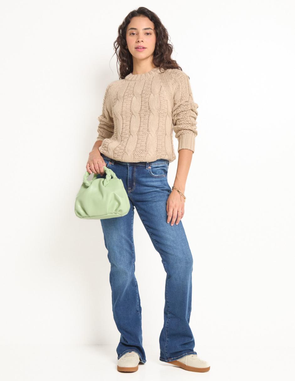 Jeans straight para mujer 6