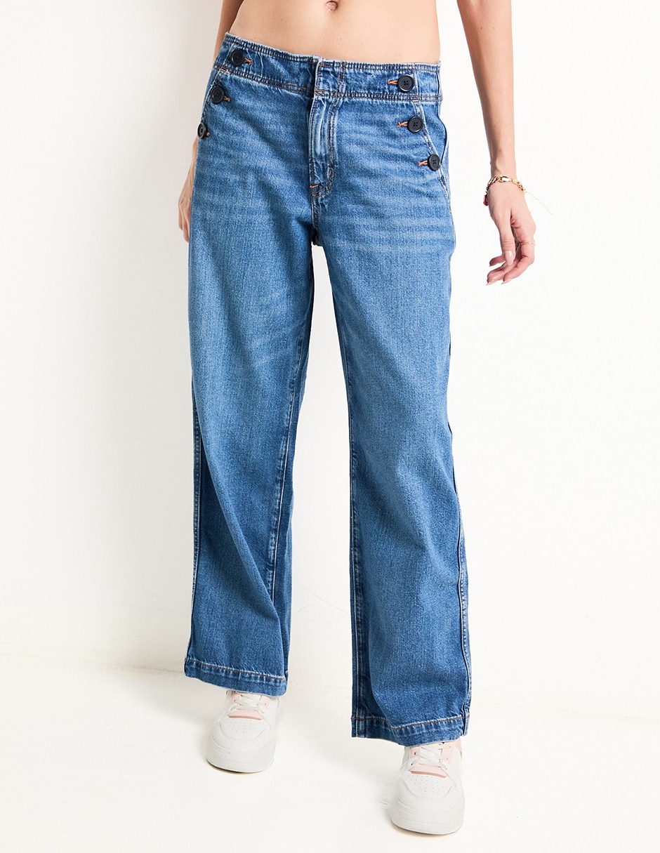 American Eagle Pantalones Guess Mujer Liverpool Jeans Relaxed