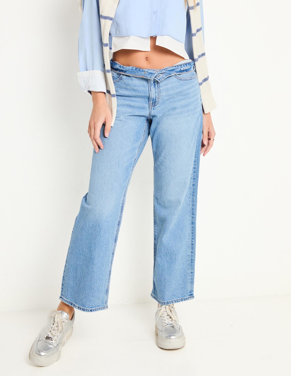 Jeans straight para mujer