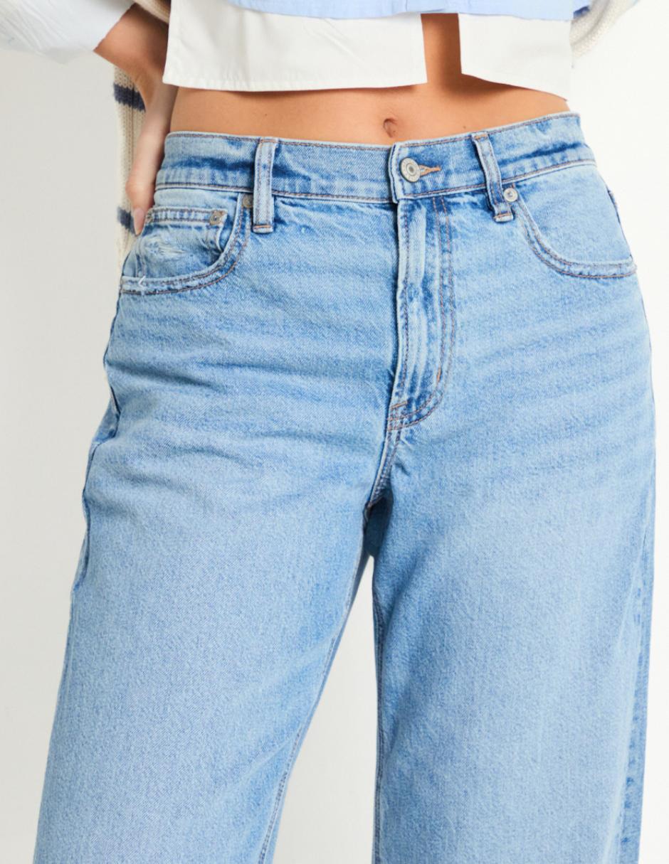 Jeans straight para mujer 4
