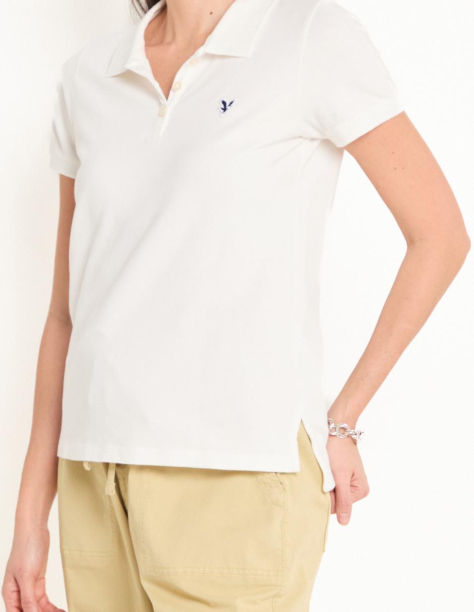 Playera tipo polo para mujer 5