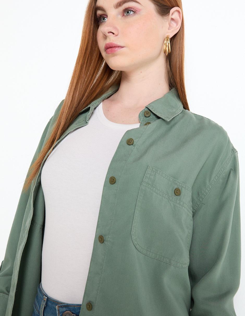 Blusa manga larga para mujer 4