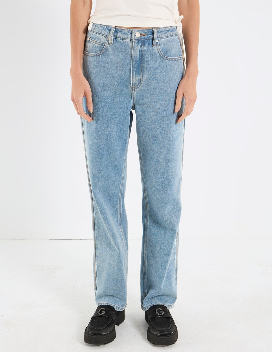 Jeans wide leg para mujer