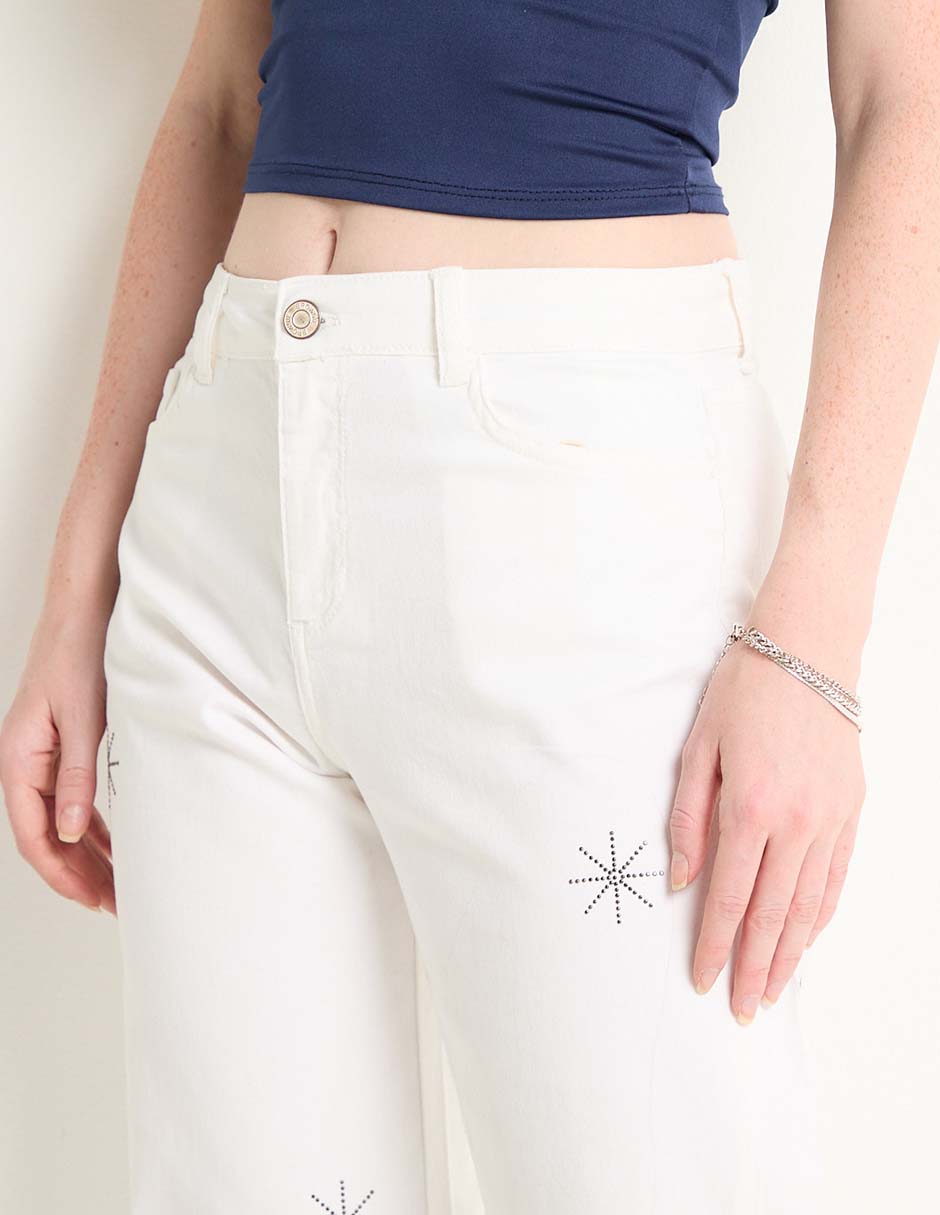 Pantalón amplio para mujer 4