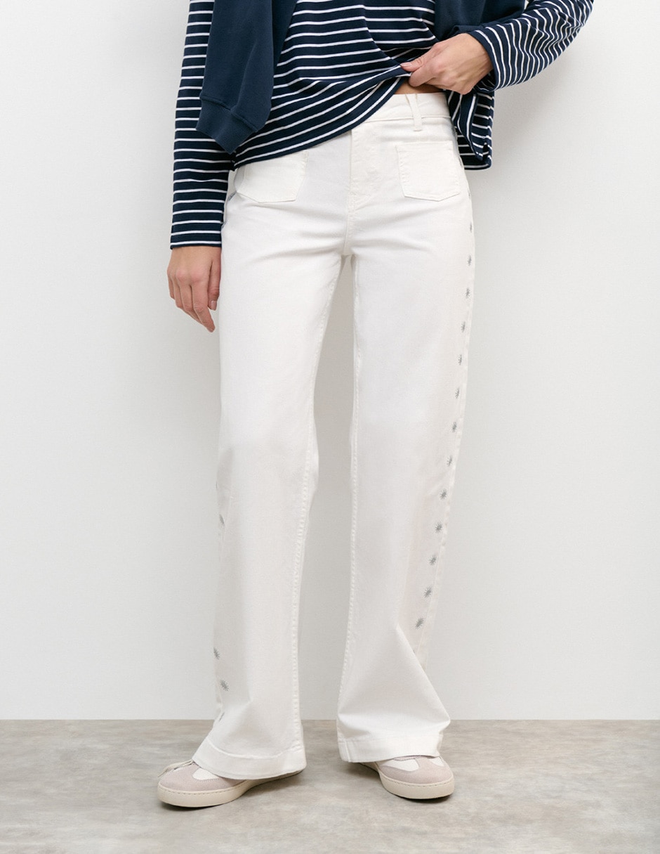 Pantalón regular para mujer 2