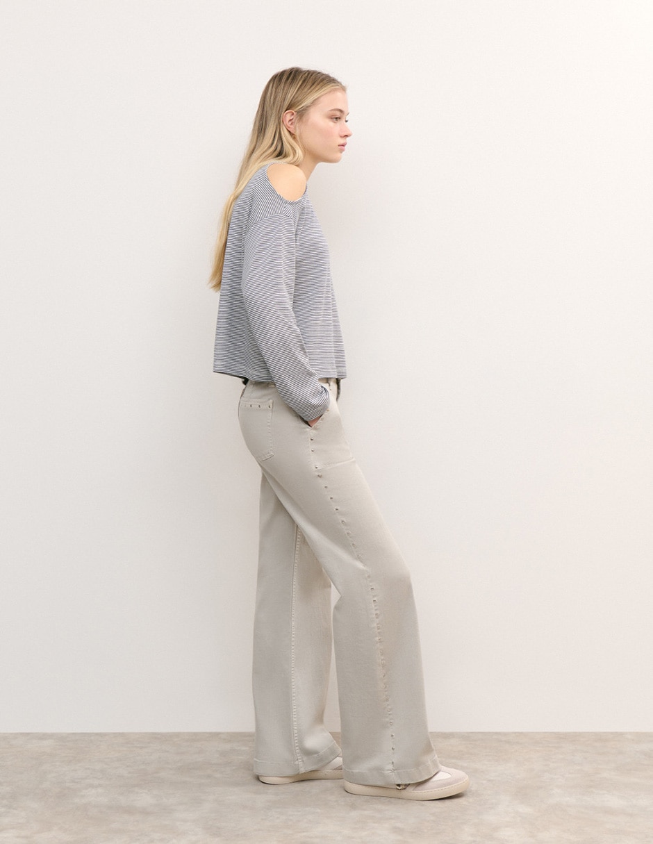 Pantalón regular para mujer 2