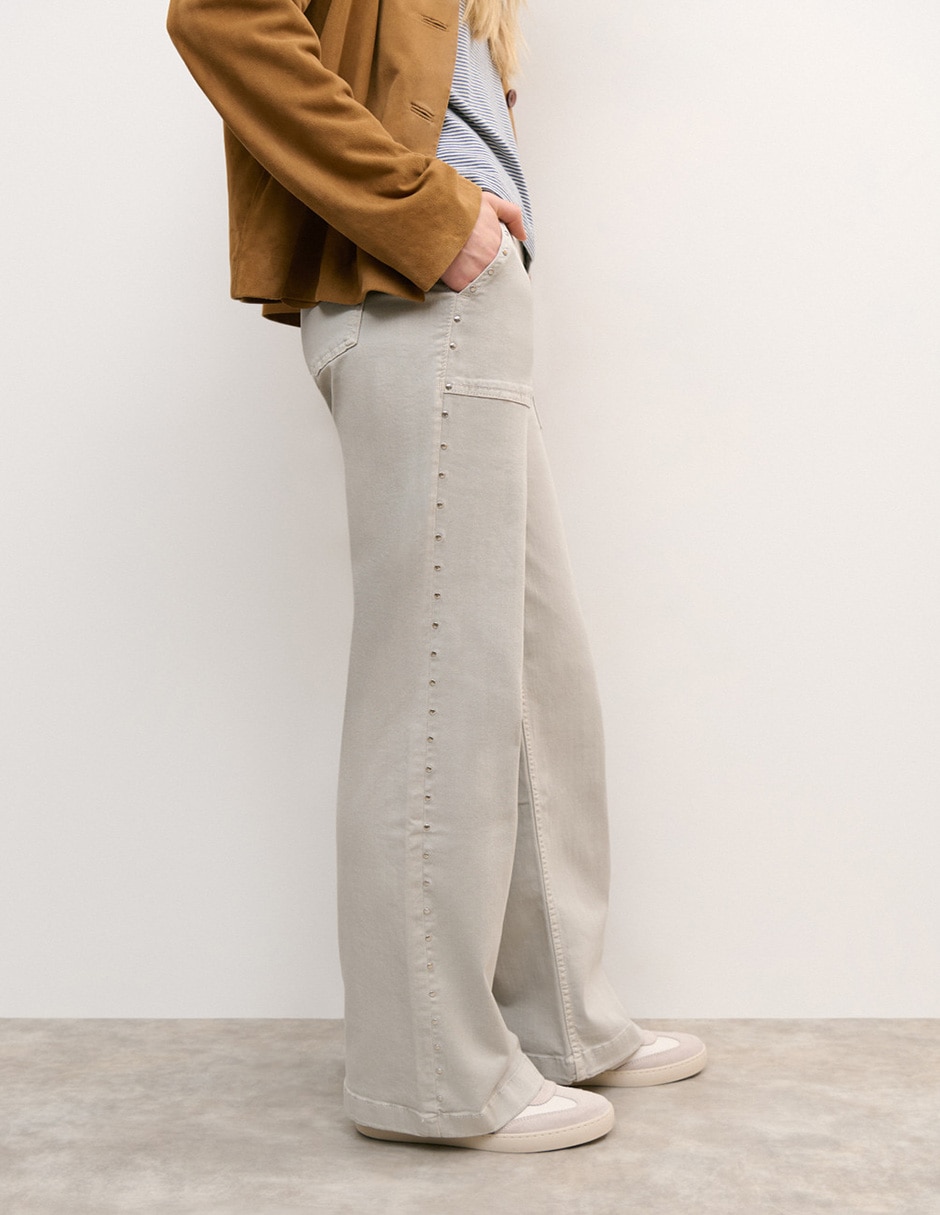 Pantalón regular para mujer 4