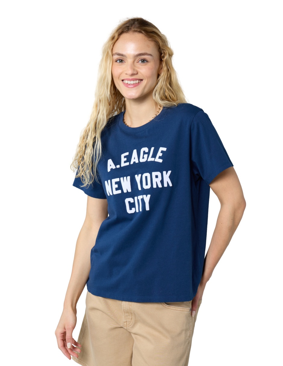 Cuello Redondo Playeras American Eagle Liverpool Suburbia