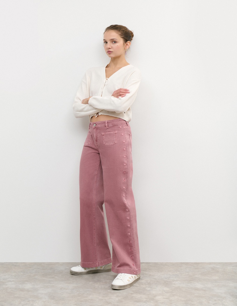 Pantalón regular para mujer 2