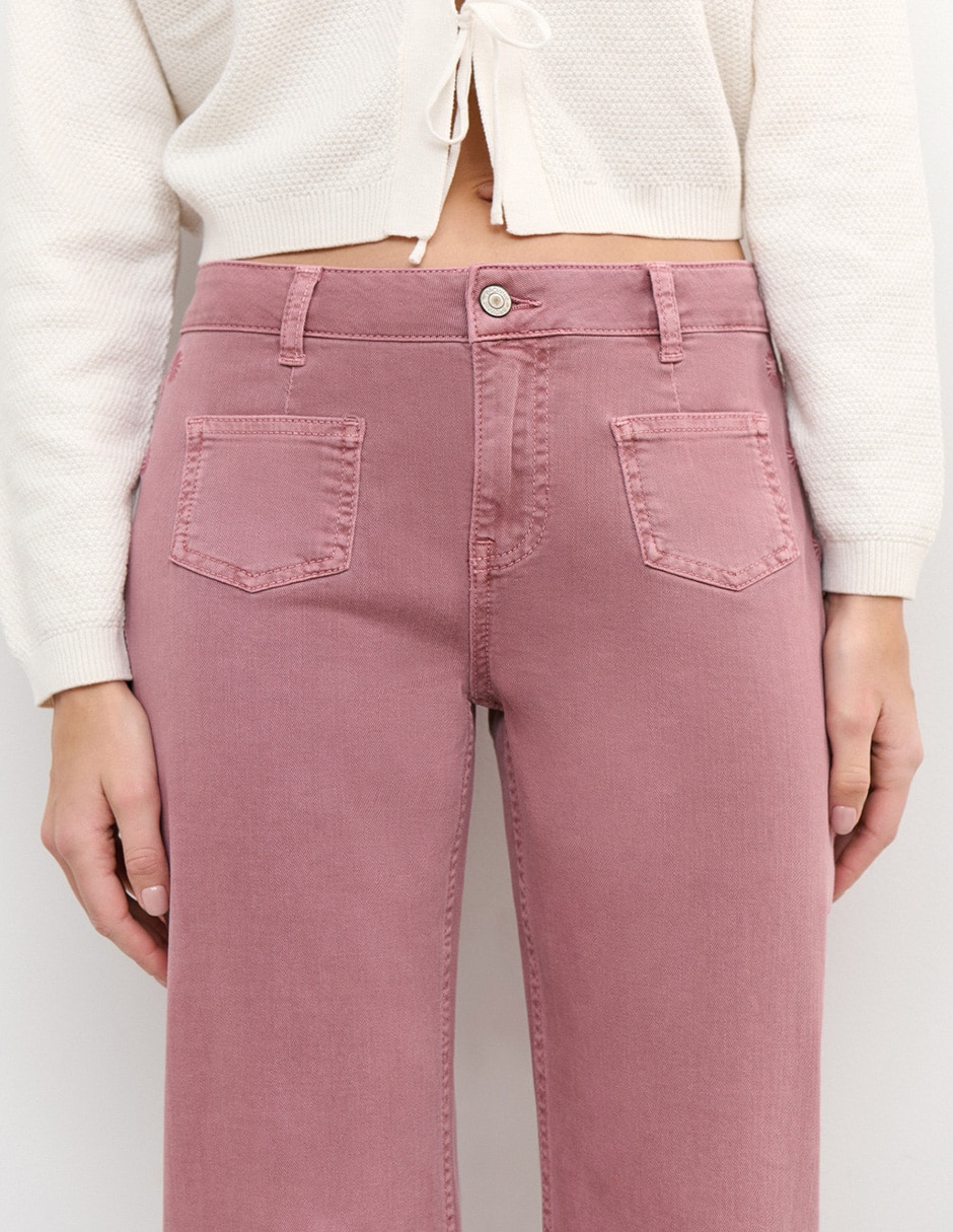 Pantalón regular para mujer 3