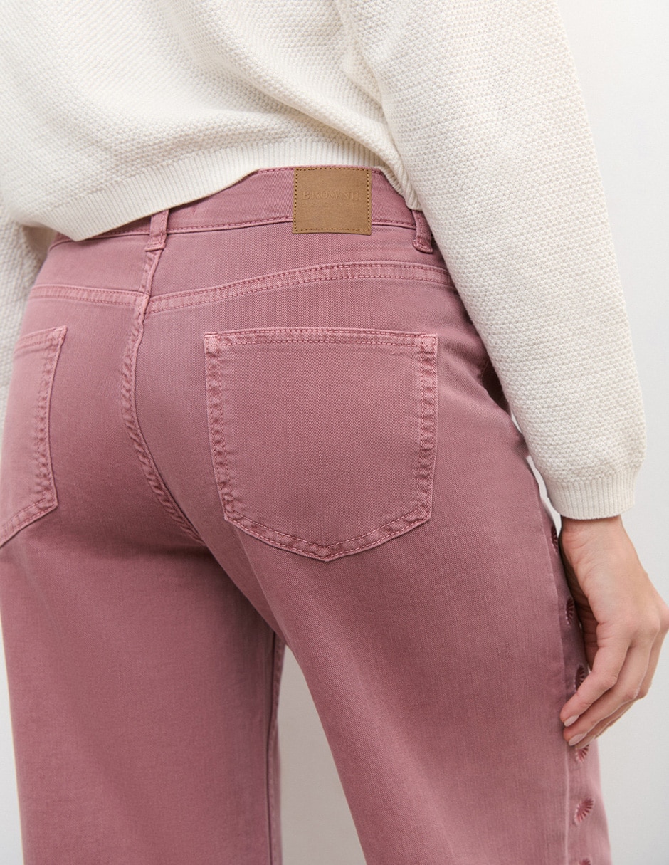 Pantalón regular para mujer 6