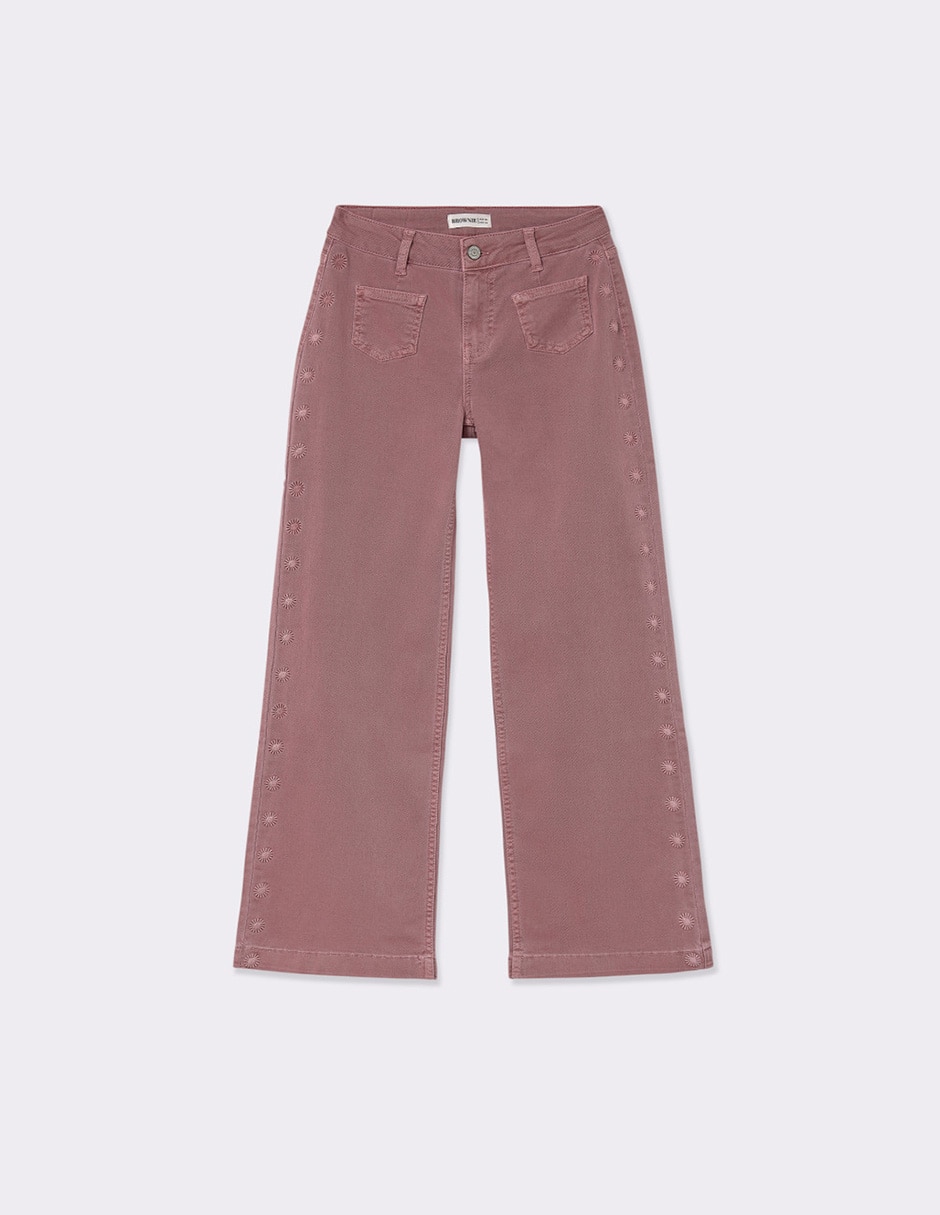 Pantalón regular para mujer 7