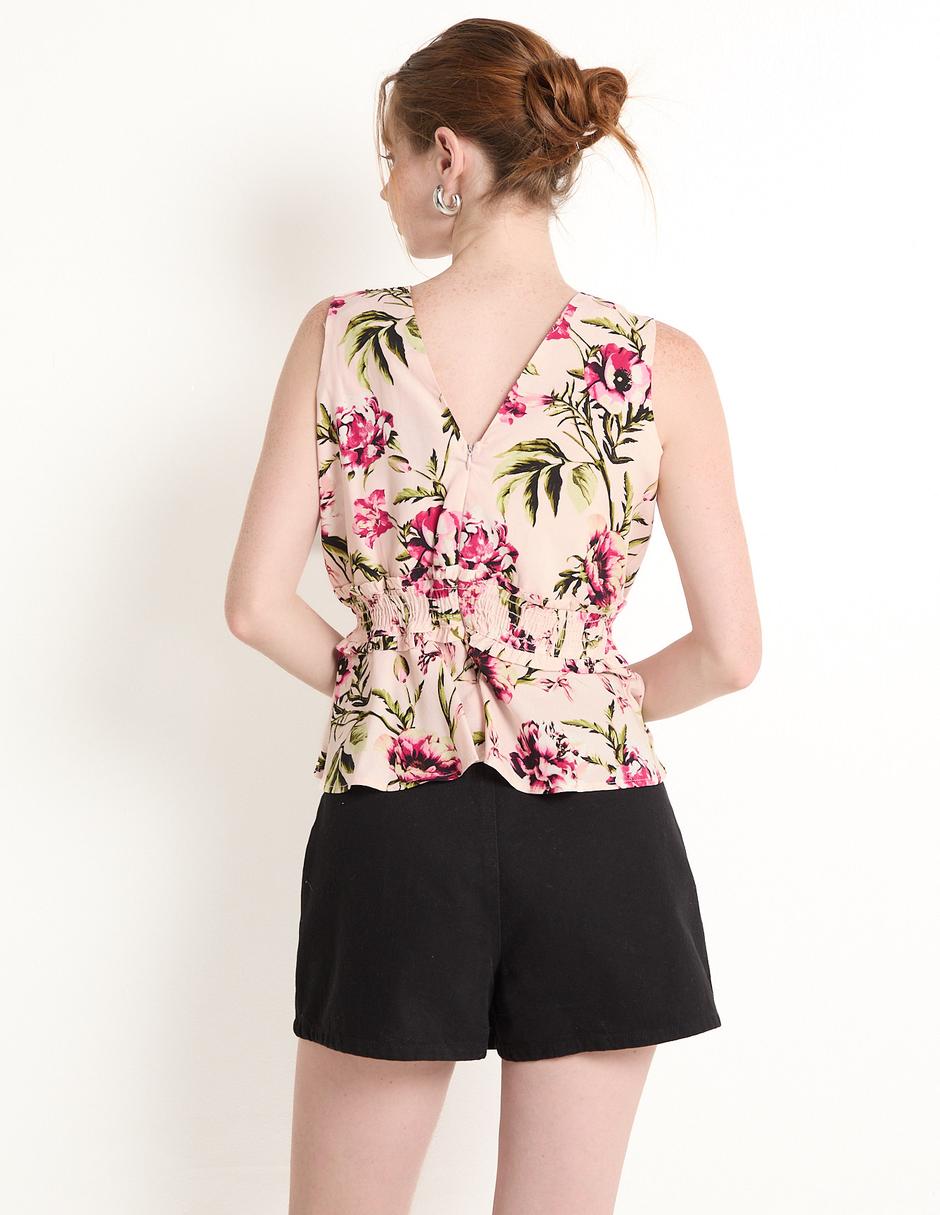 Blusa sin manga para mujer 2