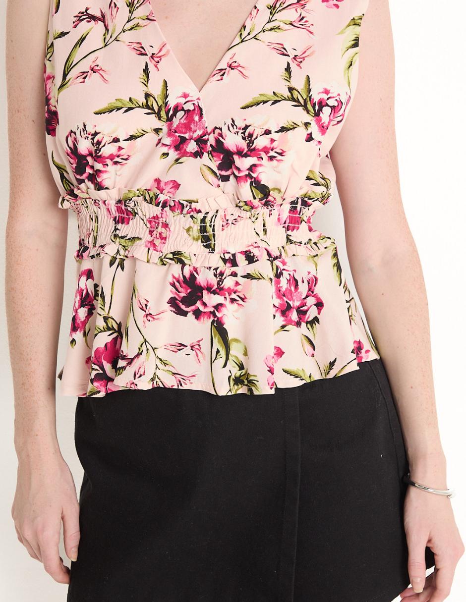 Blusa sin manga para mujer 4