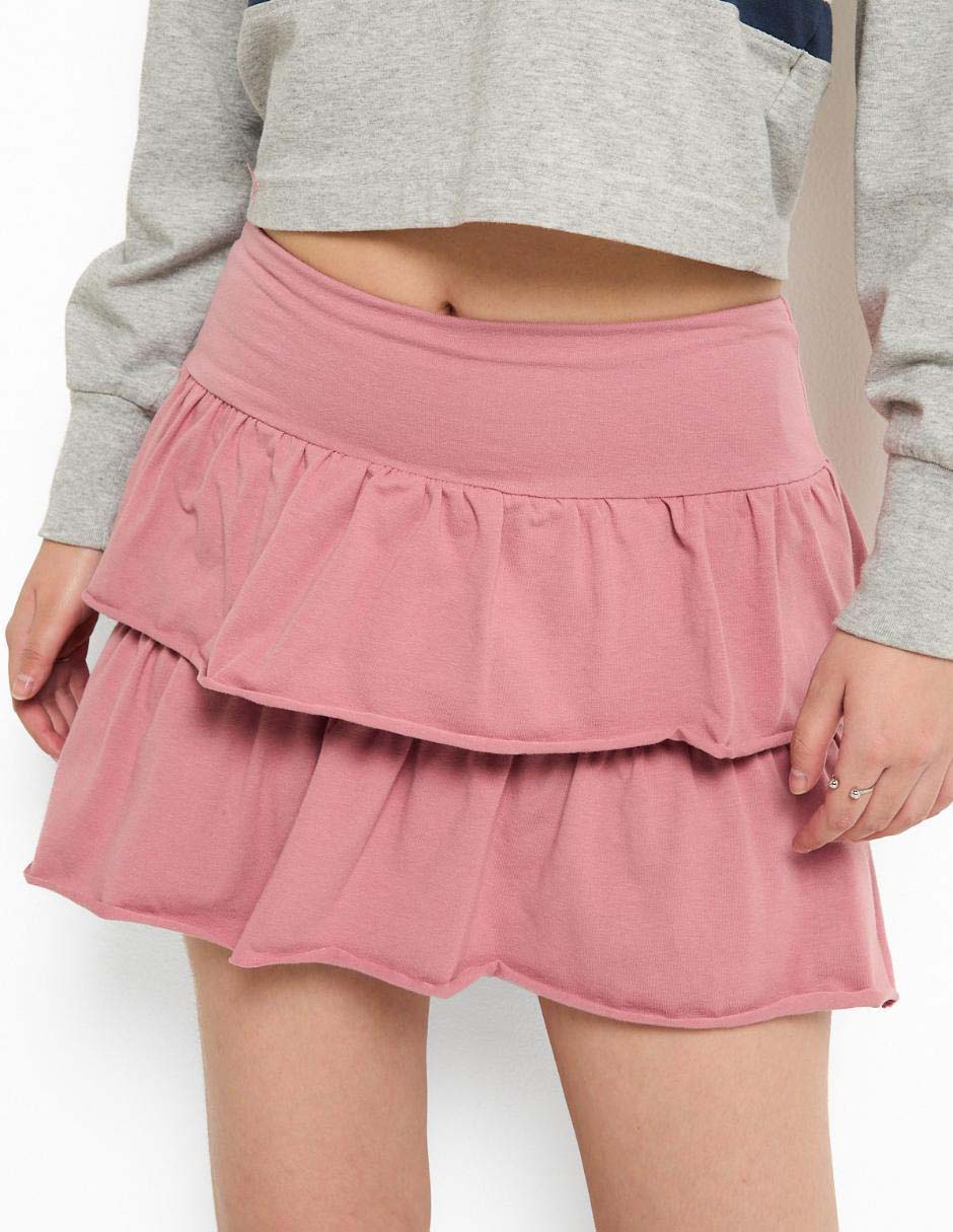 Falda short mini a la cintura 4