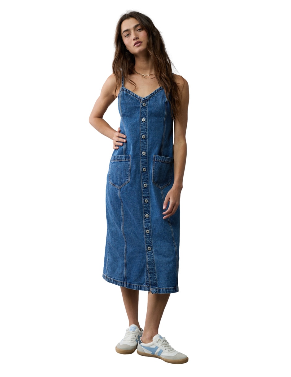 Vestido crop regular American Eagle para mujer Liverpool