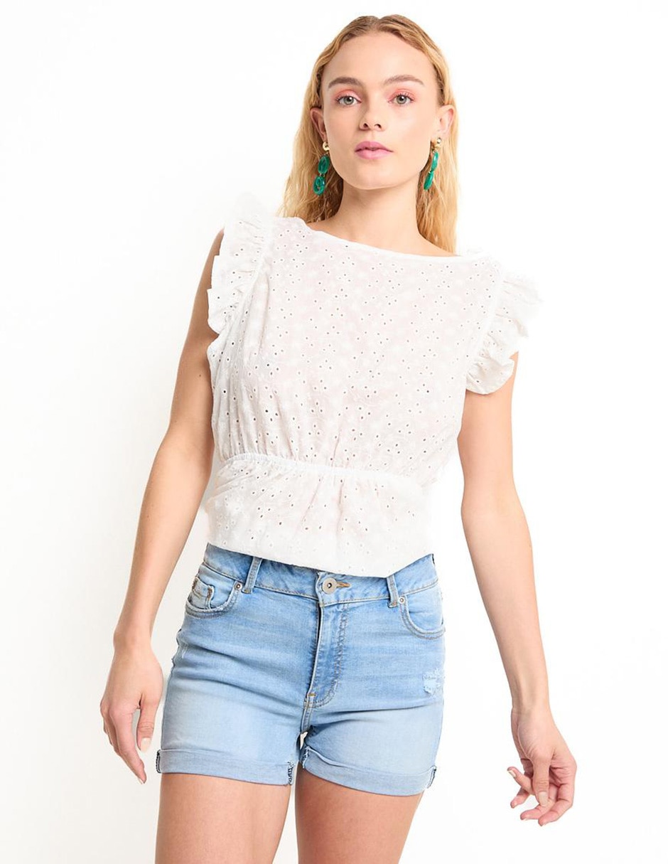 Short de mezclilla para mujer Short de mezclilla para mujer