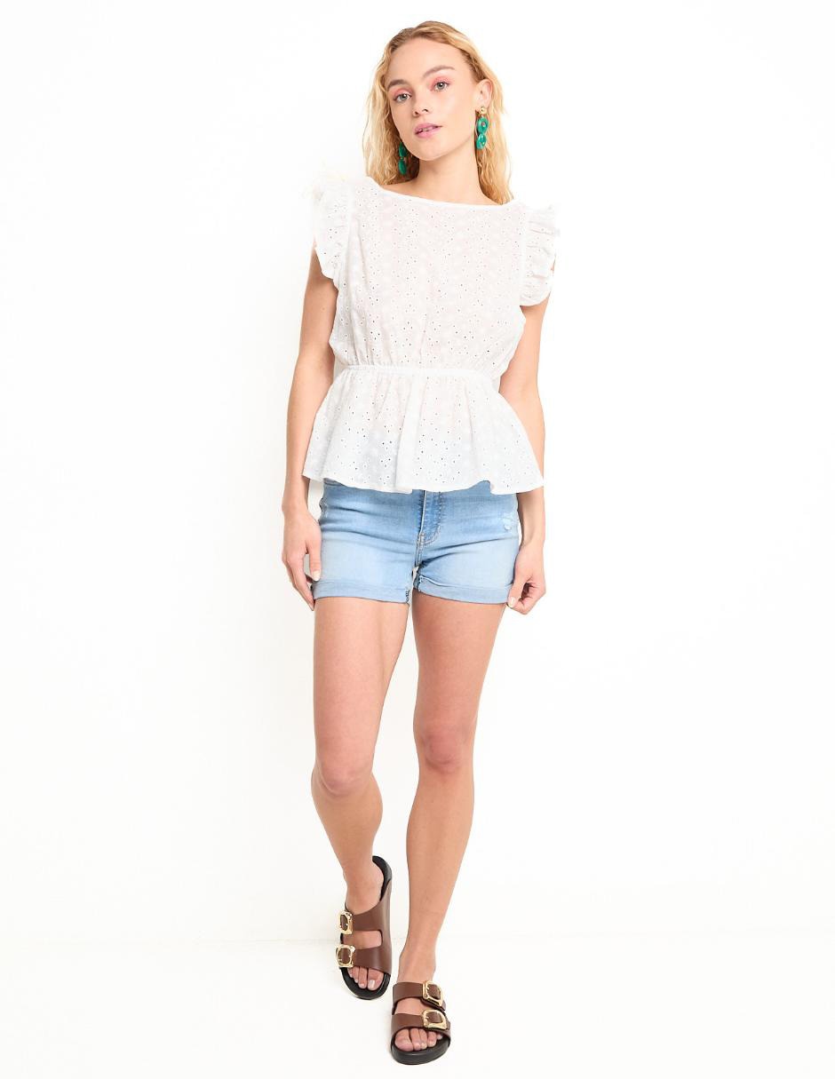 Short de mezclilla para mujer 3