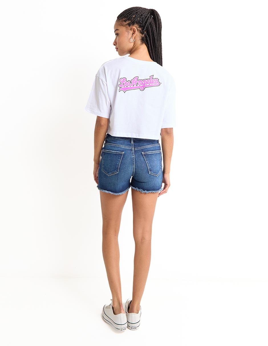 Short de mezclilla para mujer 2