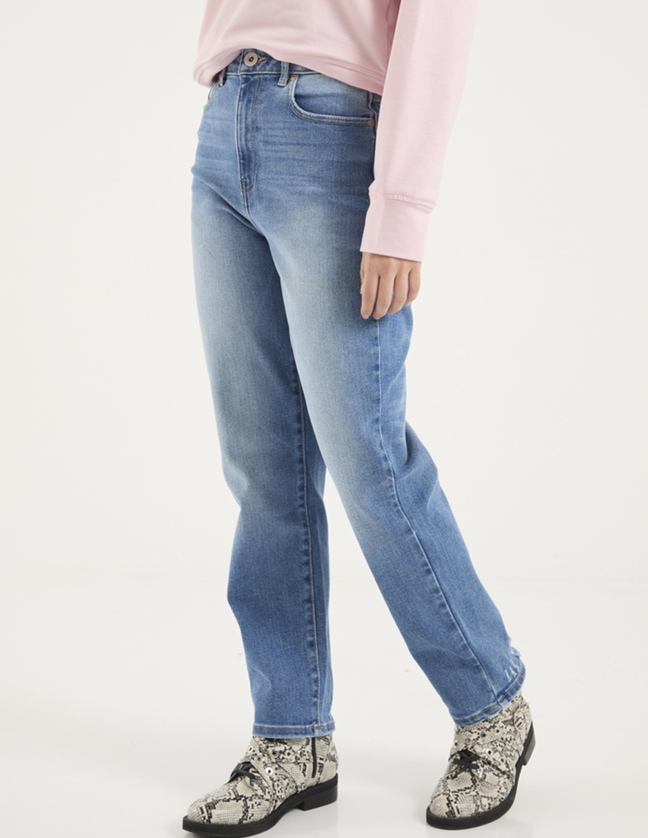 Jeans straight para mujer