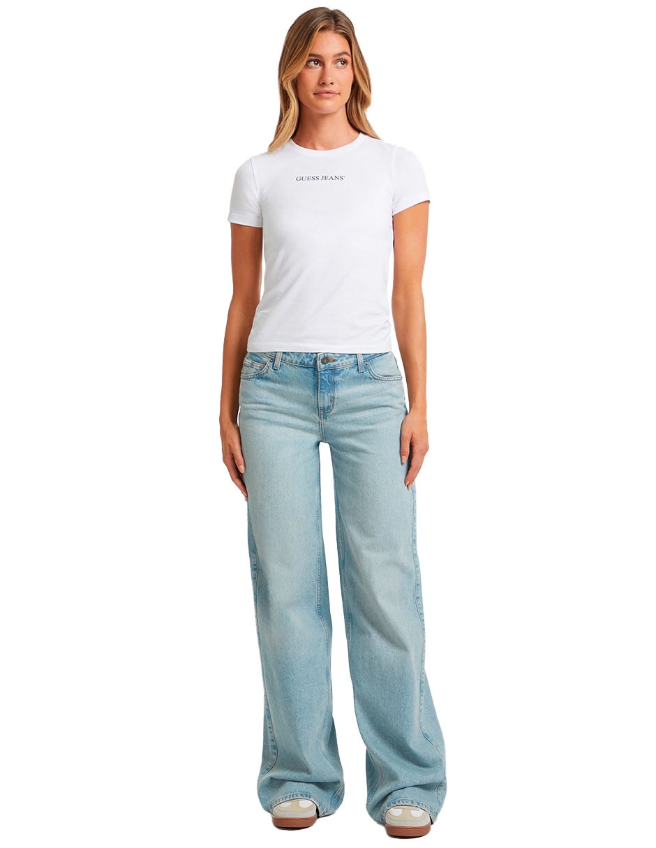 Jeans straight para mujer 2