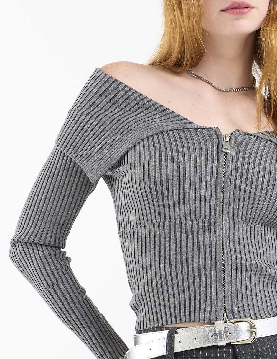 Blusa manga larga para mujer 4
