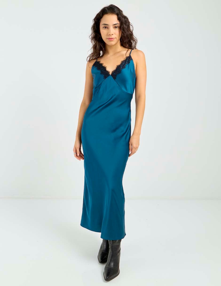 Vestido mid casual para mujer