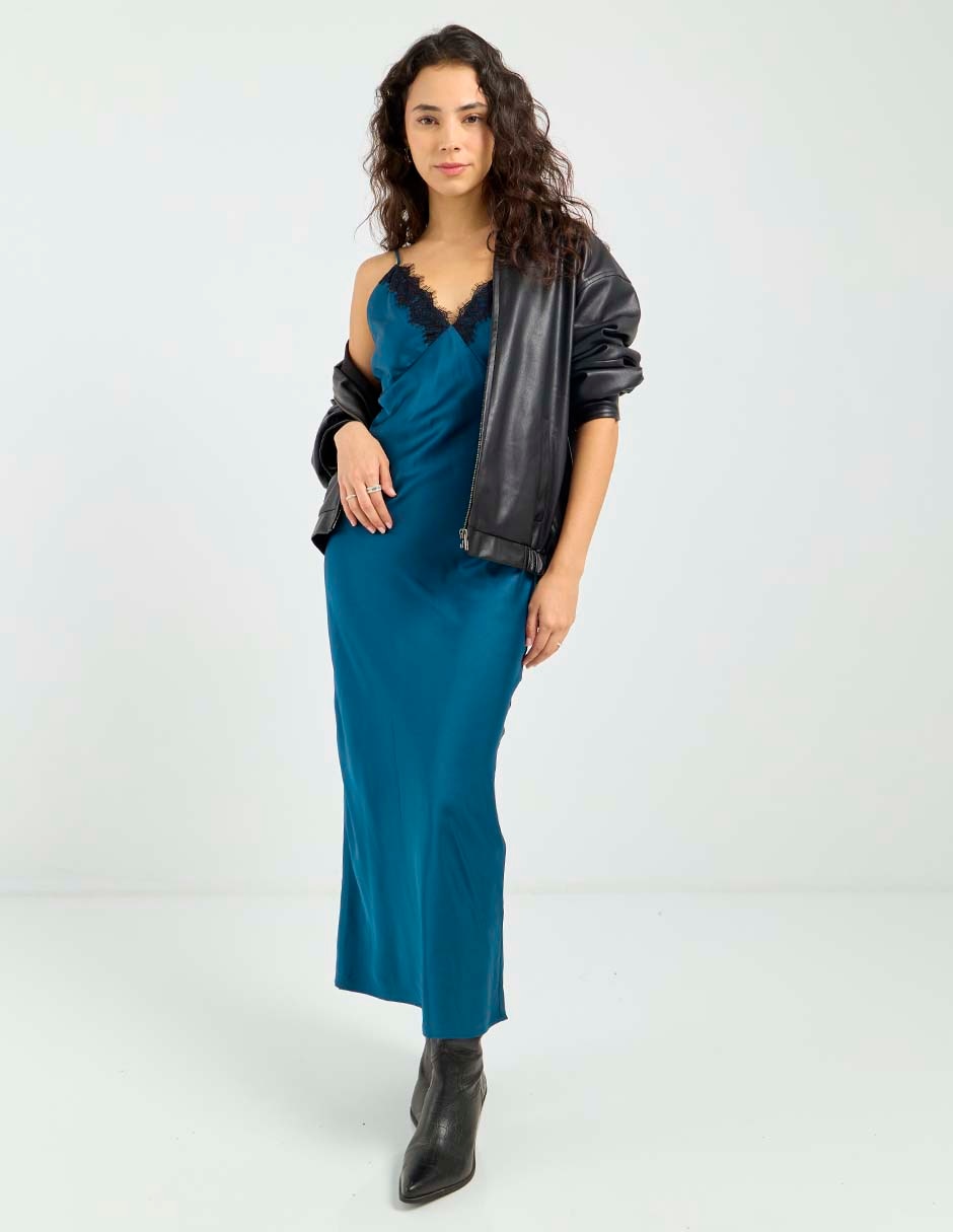Vestido mid casual para mujer 3