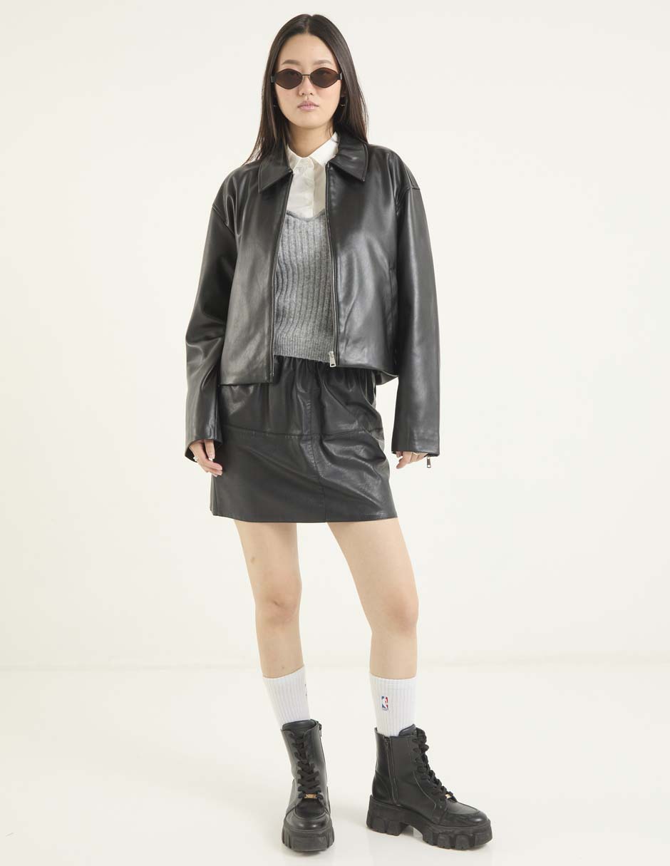 Blusa camisera manga larga para mujer 3
