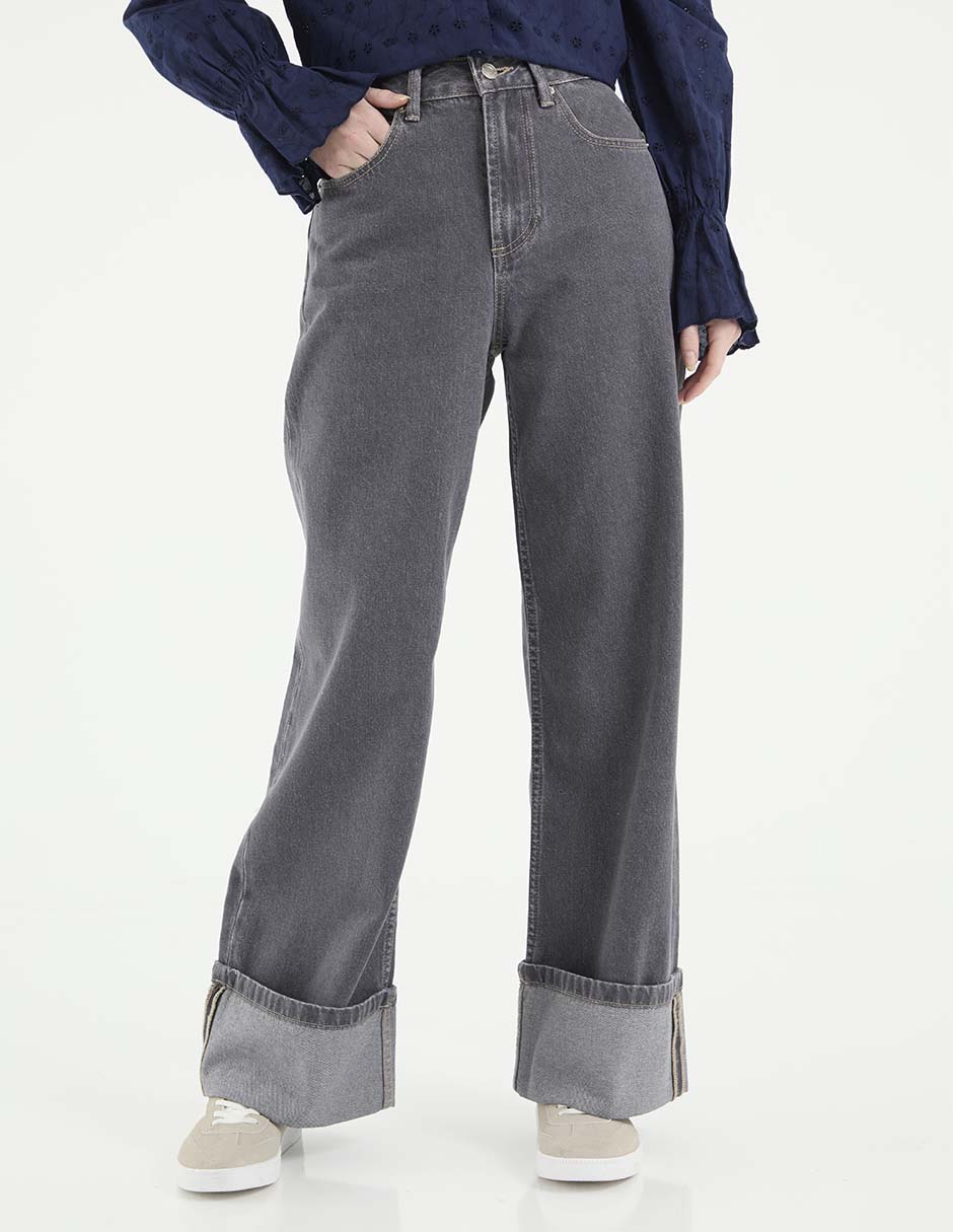 Jeans amplio para mujer