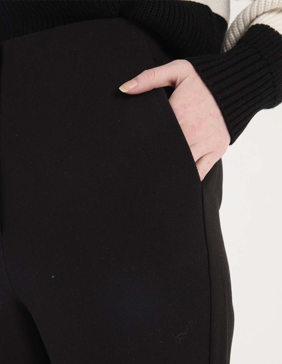 Pantalón de vestir acampanado para mujer 4