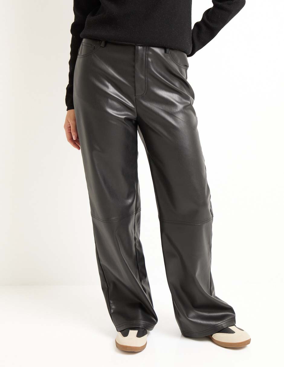 Pantalón de vestir straight para mujer