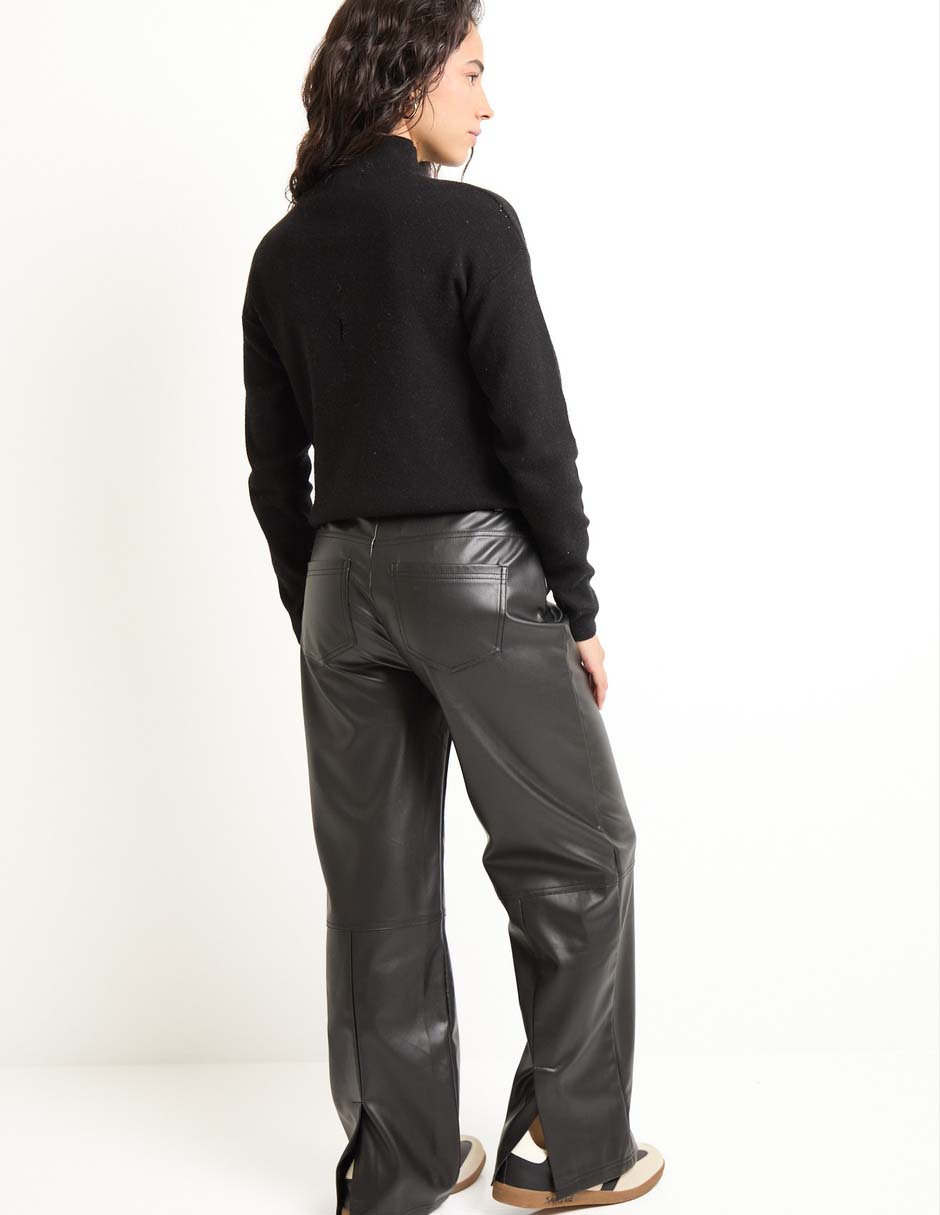 Pantalón de vestir straight para mujer 2