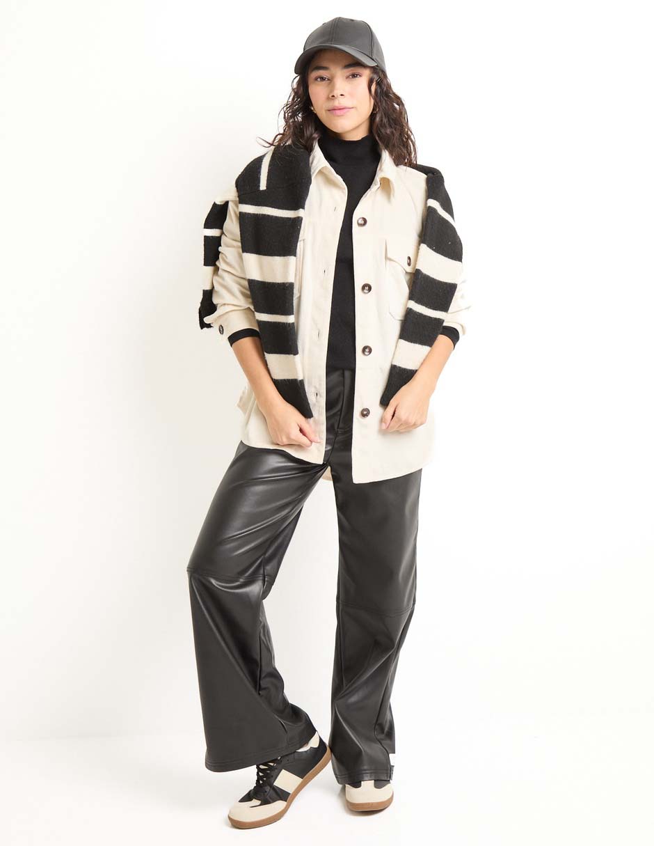 Pantalón de vestir straight para mujer 3