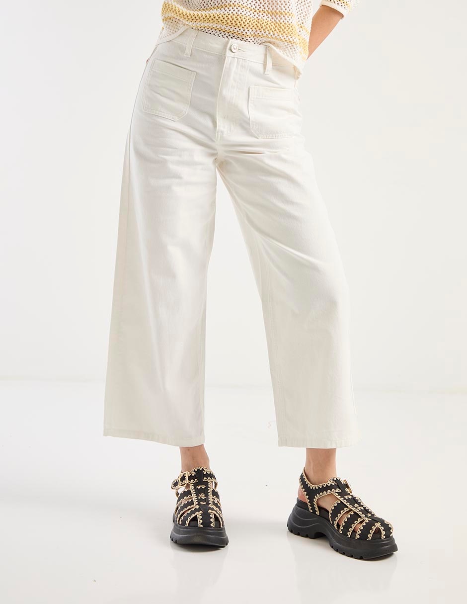 Jeans relaxed amplio para mujer