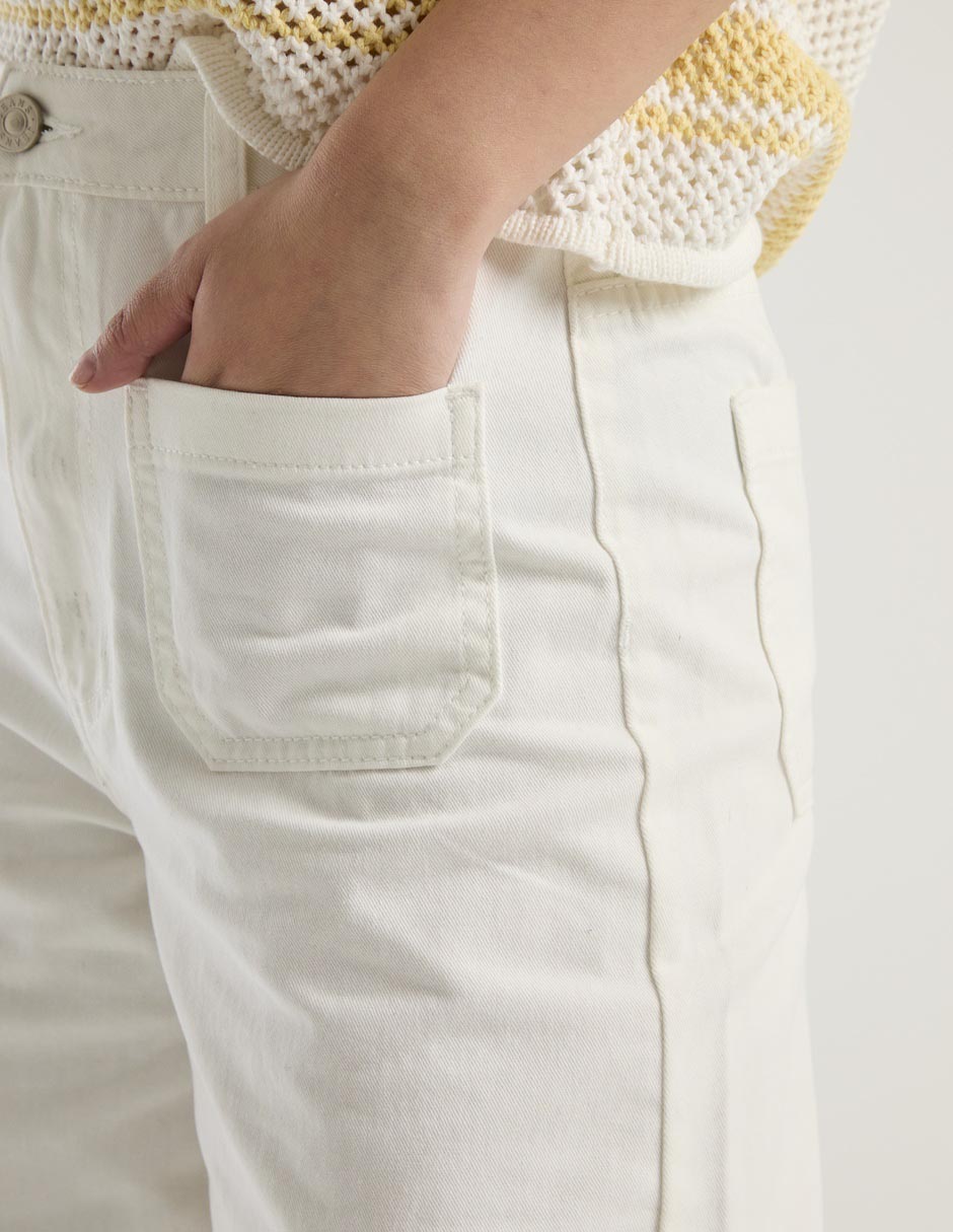 Jeans relaxed amplio para mujer 4