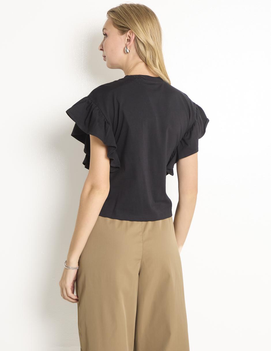 Blusa manga corta para mujer 2