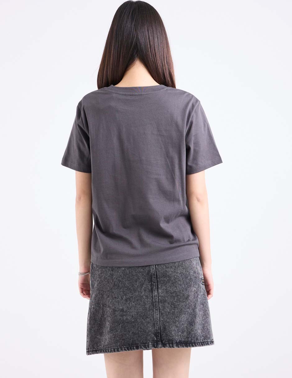 Playera manga corta cuello redondo para mujer 2