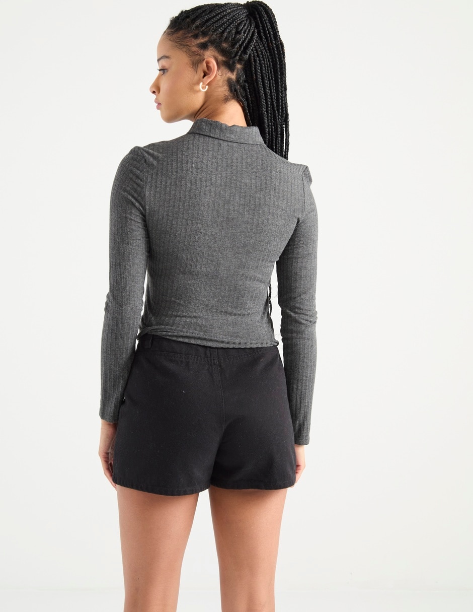Blusa Atemporal manga larga para mujer 2